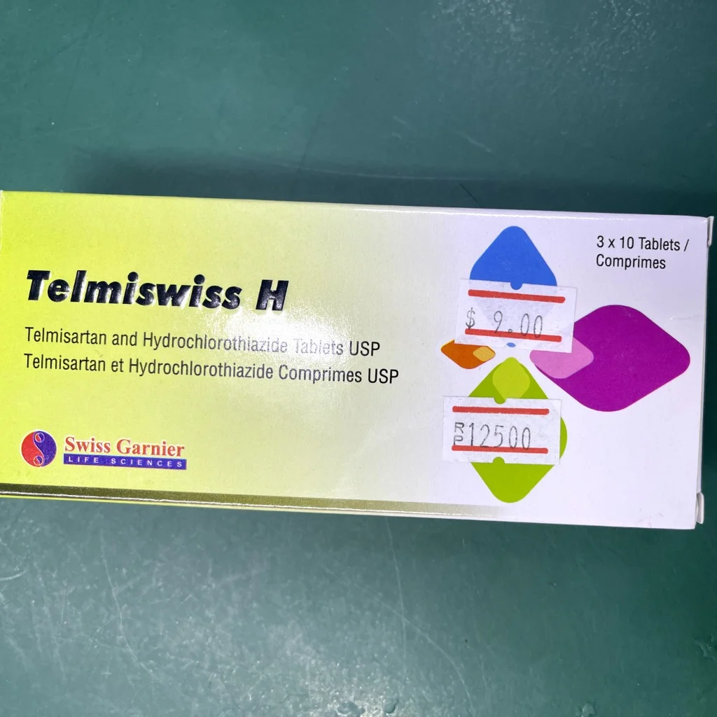 Telmiswiss — available at pharmacies in Cambodia on PharmKulen