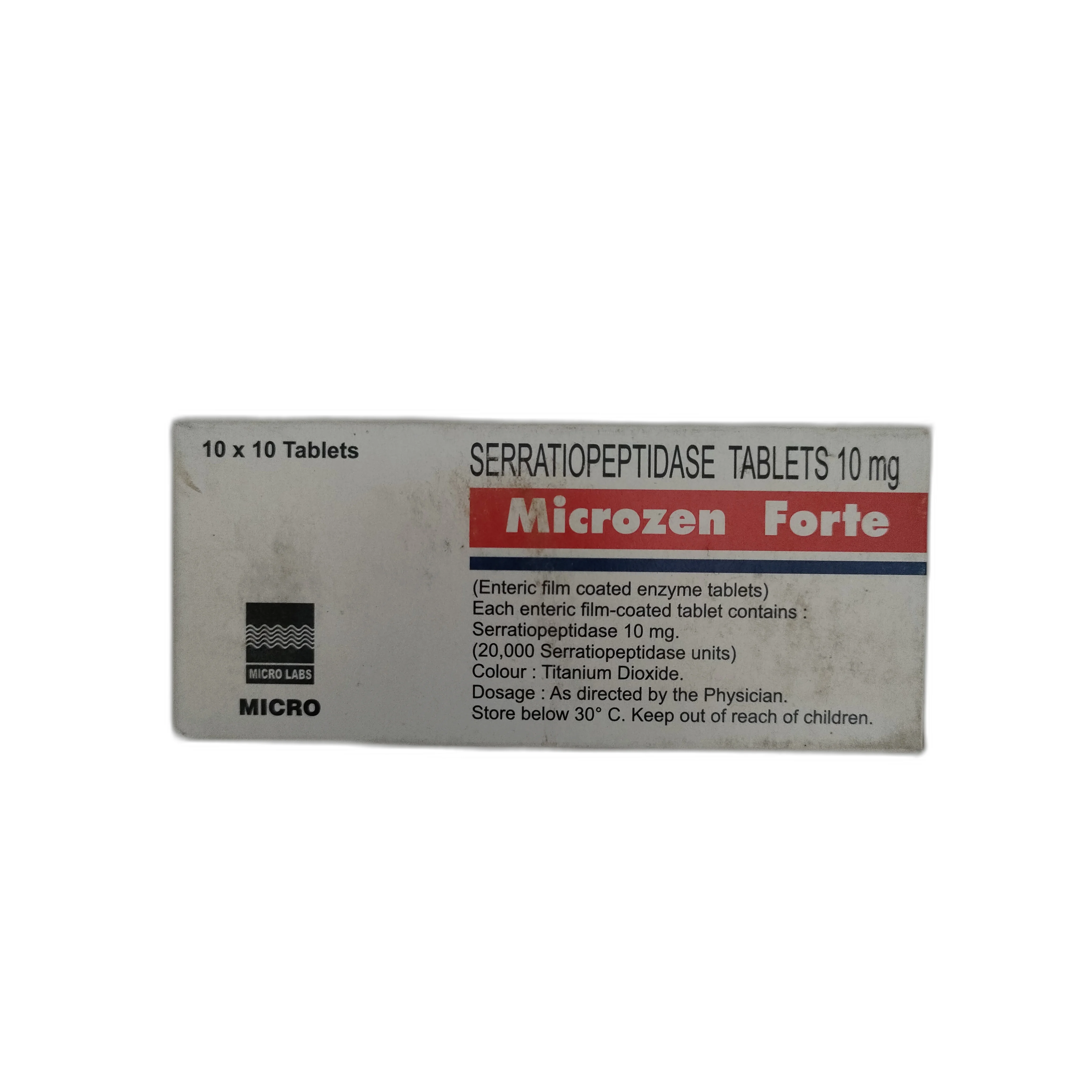 Microzen Forte — available at pharmacies in Cambodia on PharmKulen