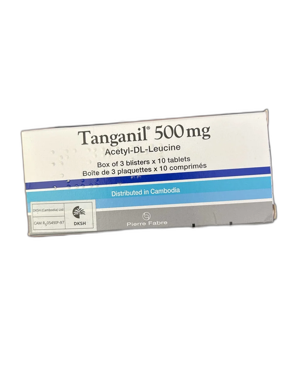 Tanganil 500 mg — available at pharmacies in Cambodia on PharmKulen