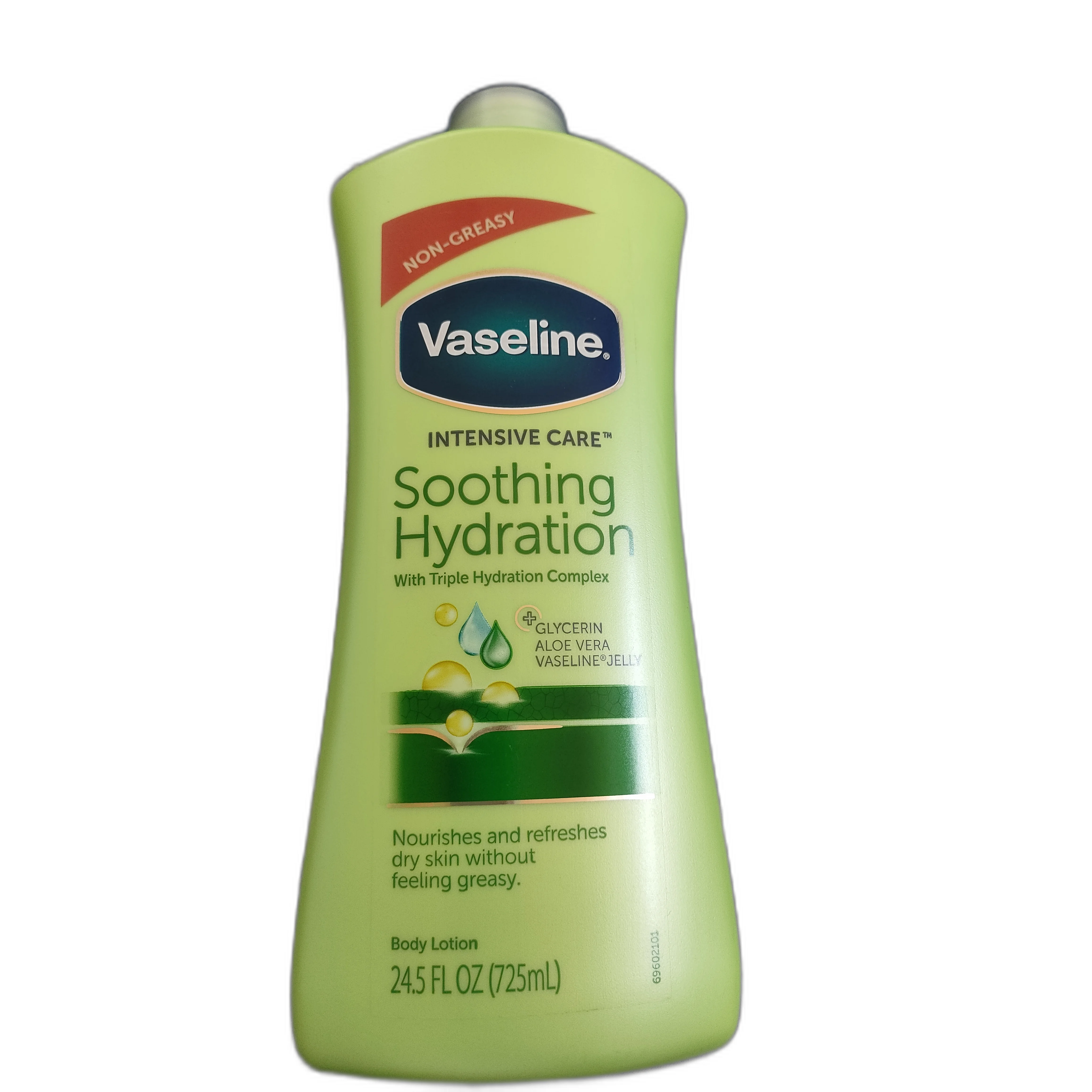 Vaseline Intensive Care Soothing Hydration Body Lotion (725ml) — available at pharmacies in Cambodia on PharmKulen