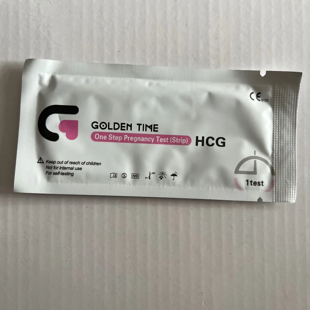 Golden Time One Step HCG Pregnancy Test  — available at pharmacies in Cambodia on PharmKulen