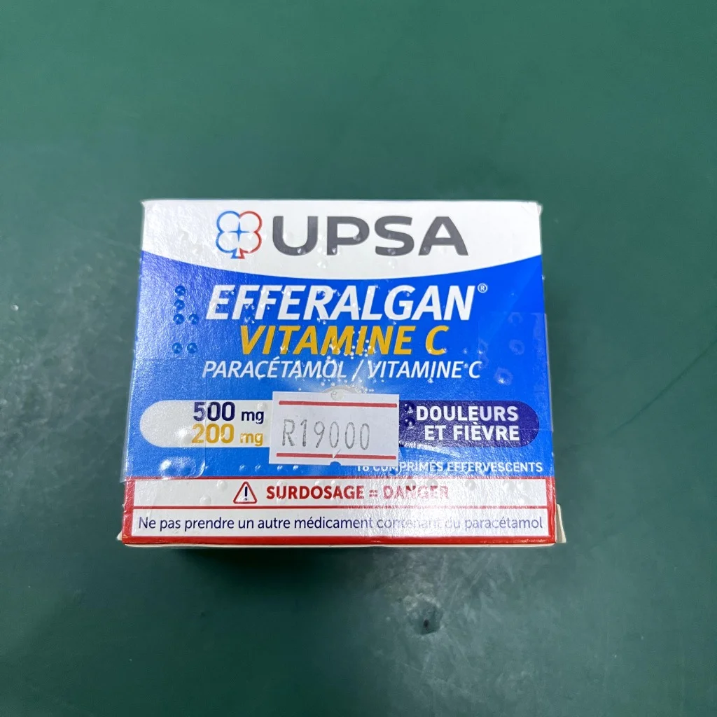 Efferalgan Vitamine C β available at pharmacies in Cambodia on PharmKulen