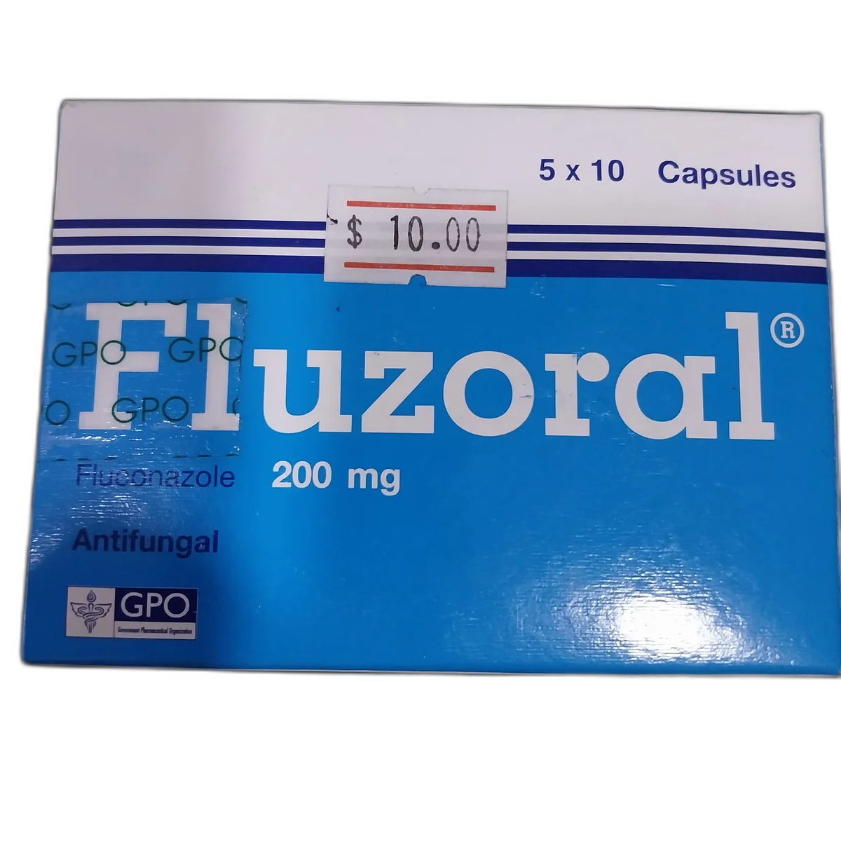 Fluzoral 200mg — available at pharmacies in Cambodia on PharmKulen