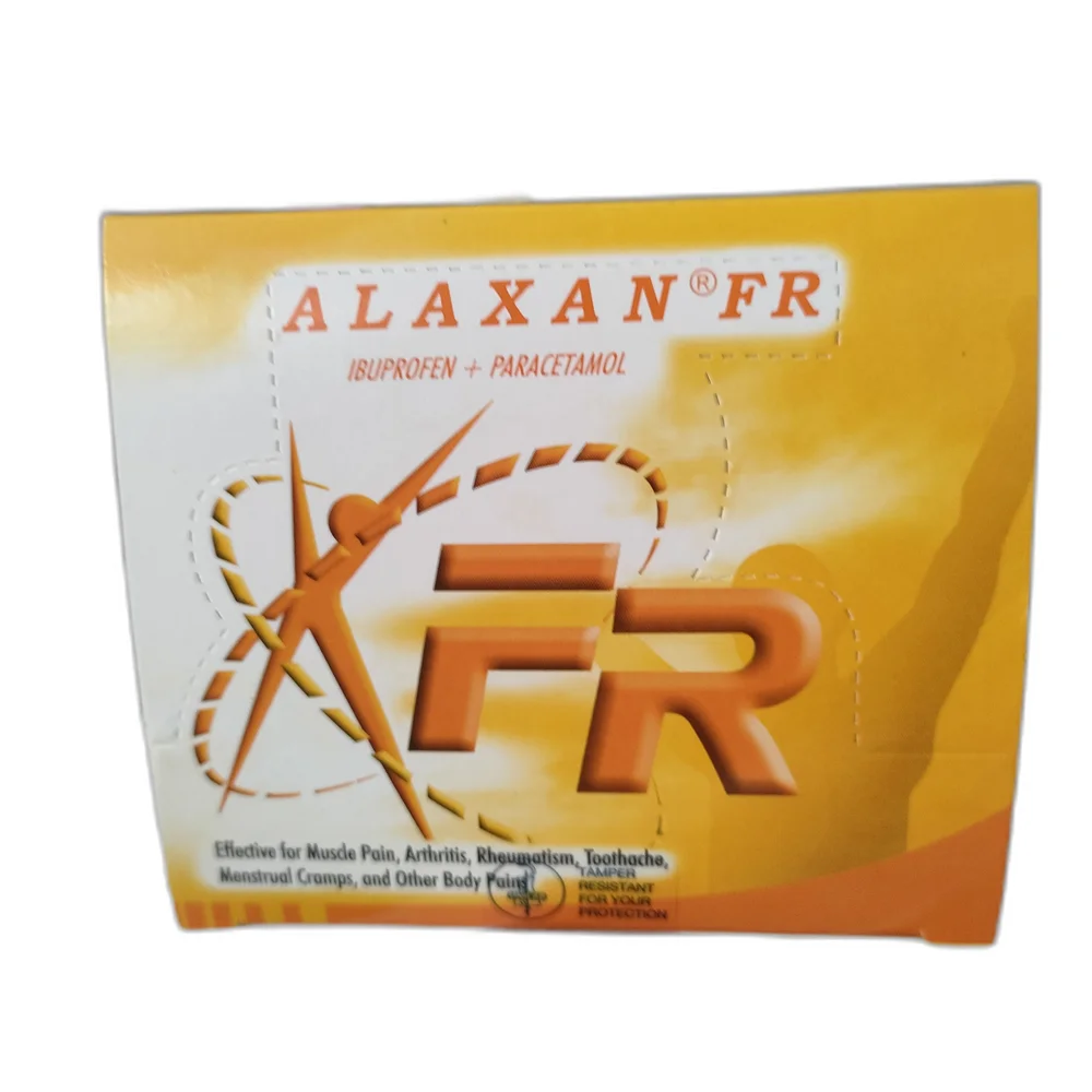 Alaxan FR — available at pharmacies in Cambodia on PharmKulen