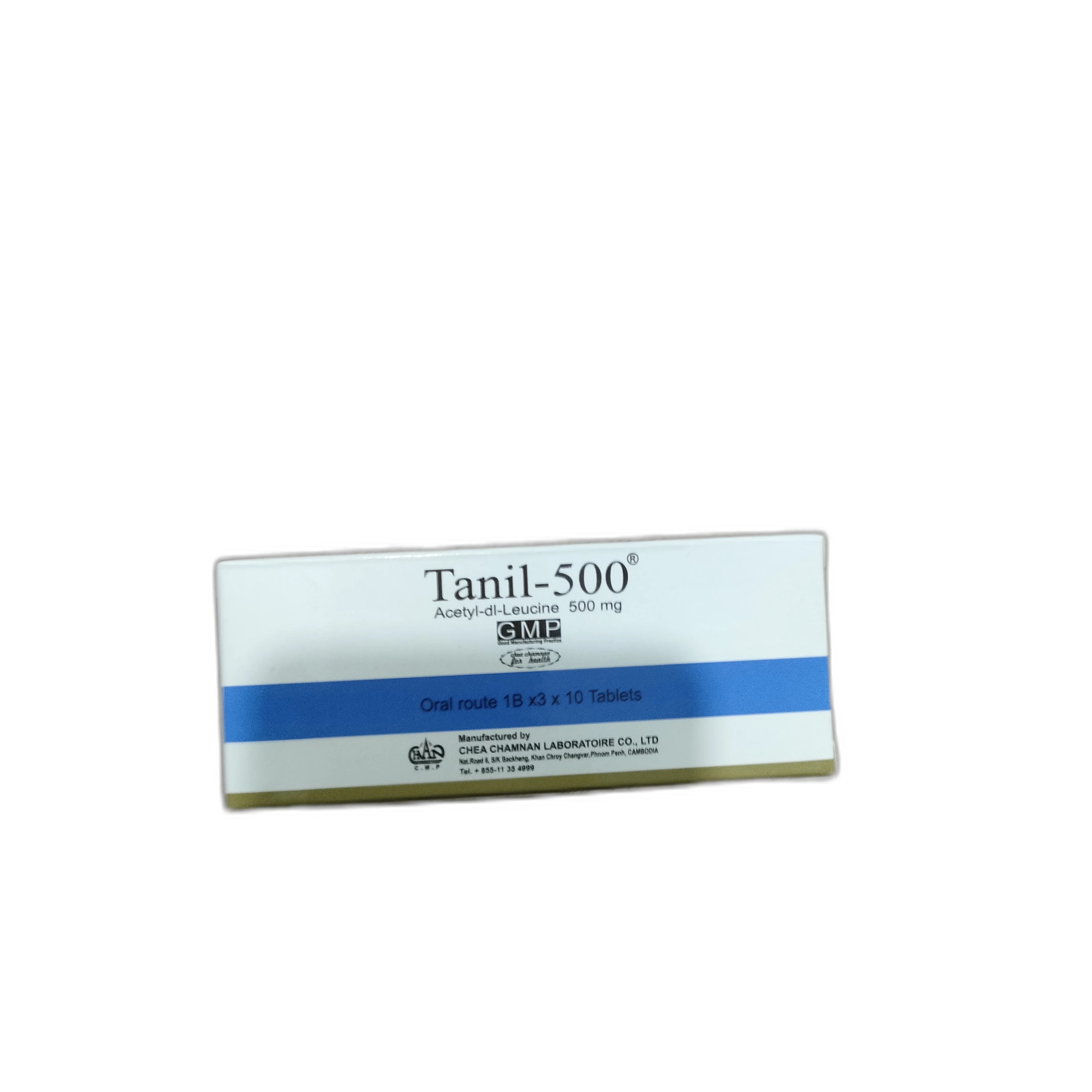 Tanil-500 — available at pharmacies in Cambodia on PharmKulen
