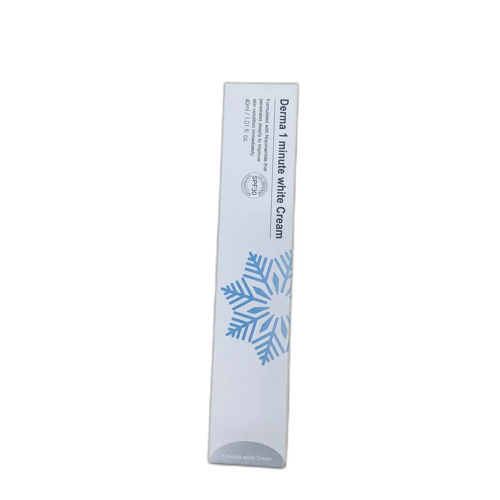 Derma 1 Minute White Cream SPF30 — available at pharmacies in Cambodia on PharmKulen