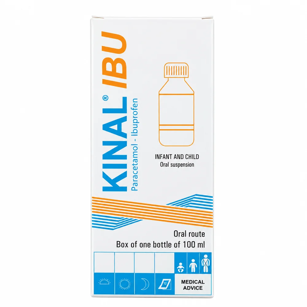 Kinal IBU — available at pharmacies in Cambodia on PharmKulen
