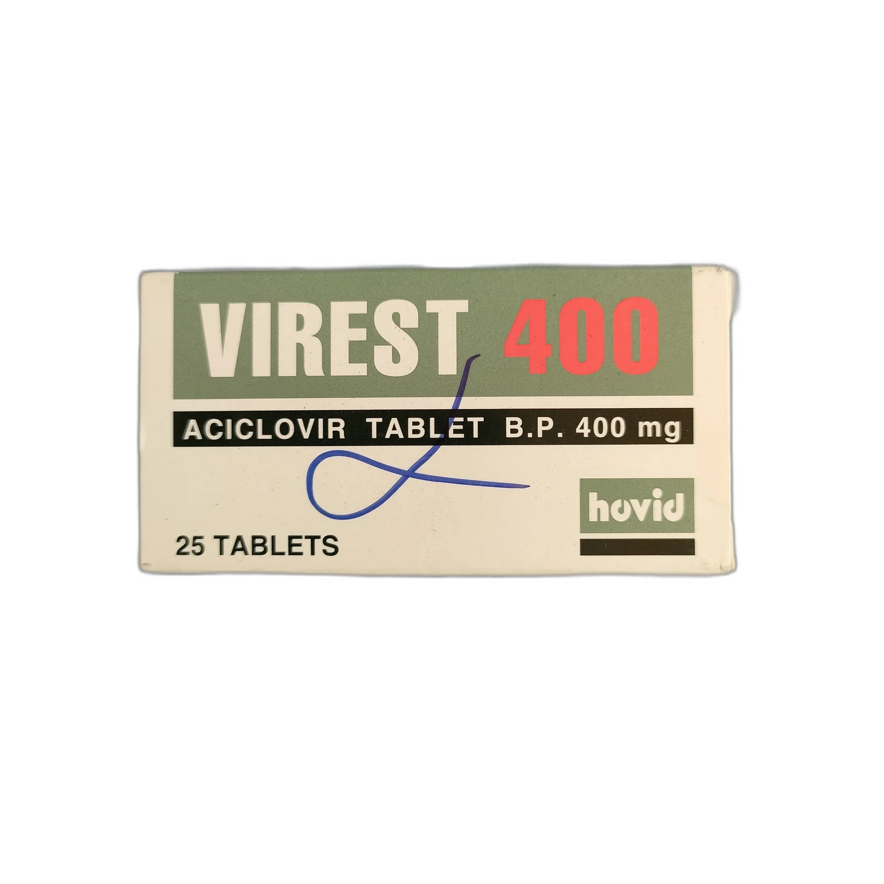 Virest 400 — available at pharmacies in Cambodia on PharmKulen