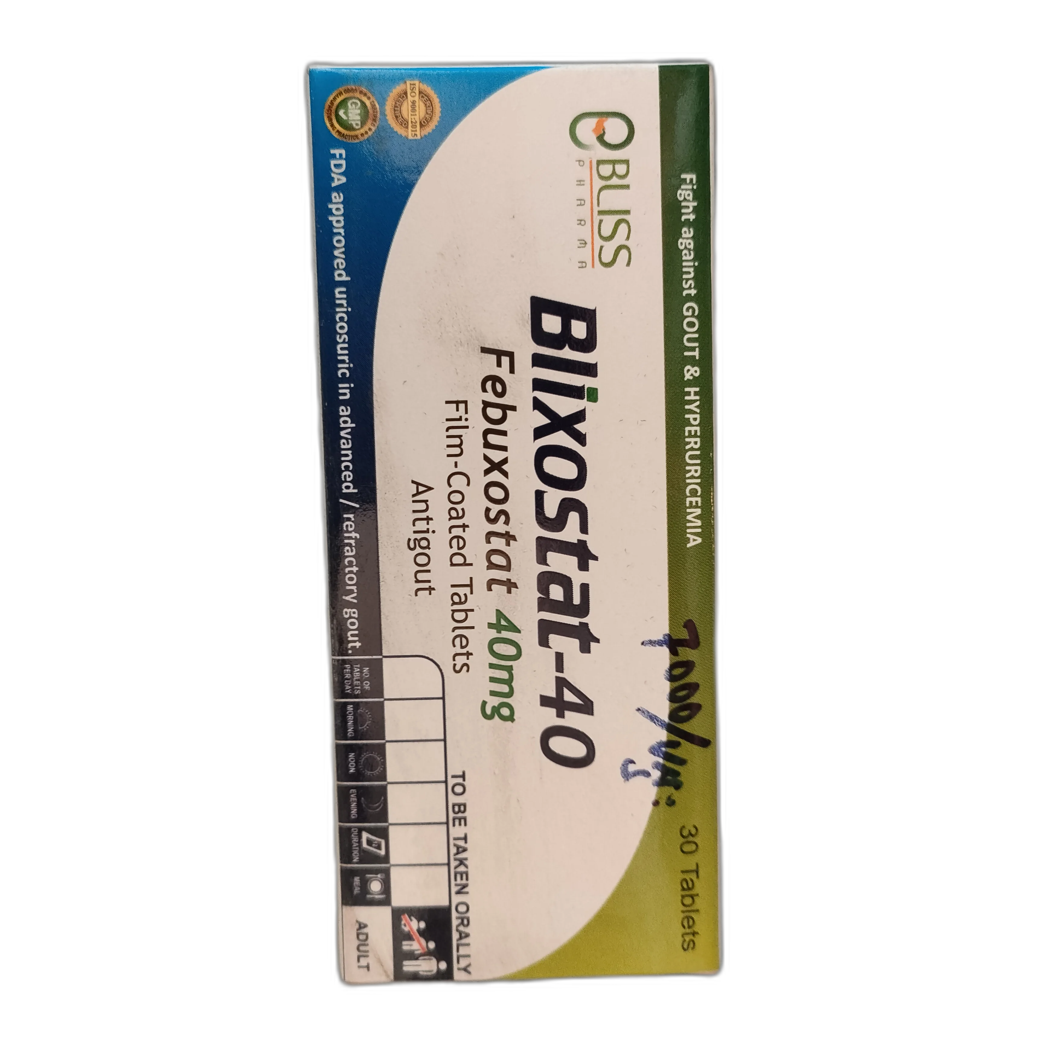 Blixostat-40 — available at pharmacies in Cambodia on PharmKulen