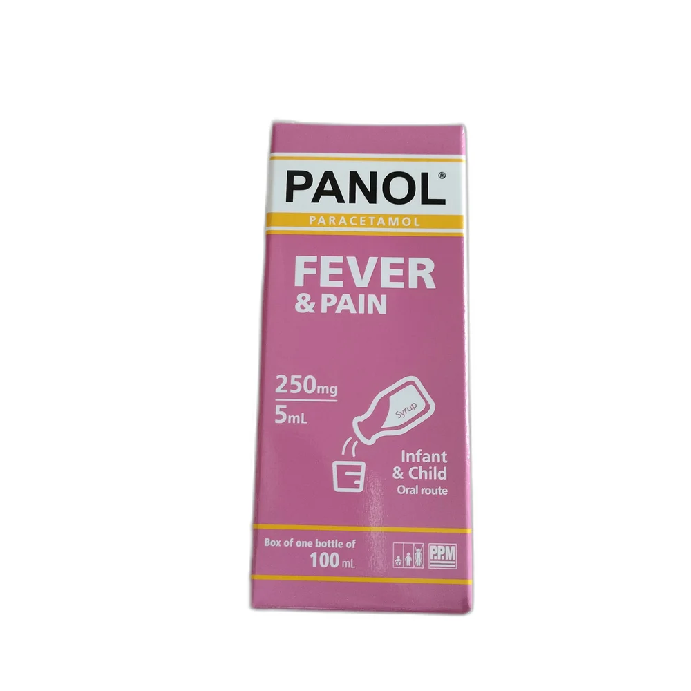 Panol Suspension 250 mg / 5 mL — available at pharmacies in Cambodia on PharmKulen