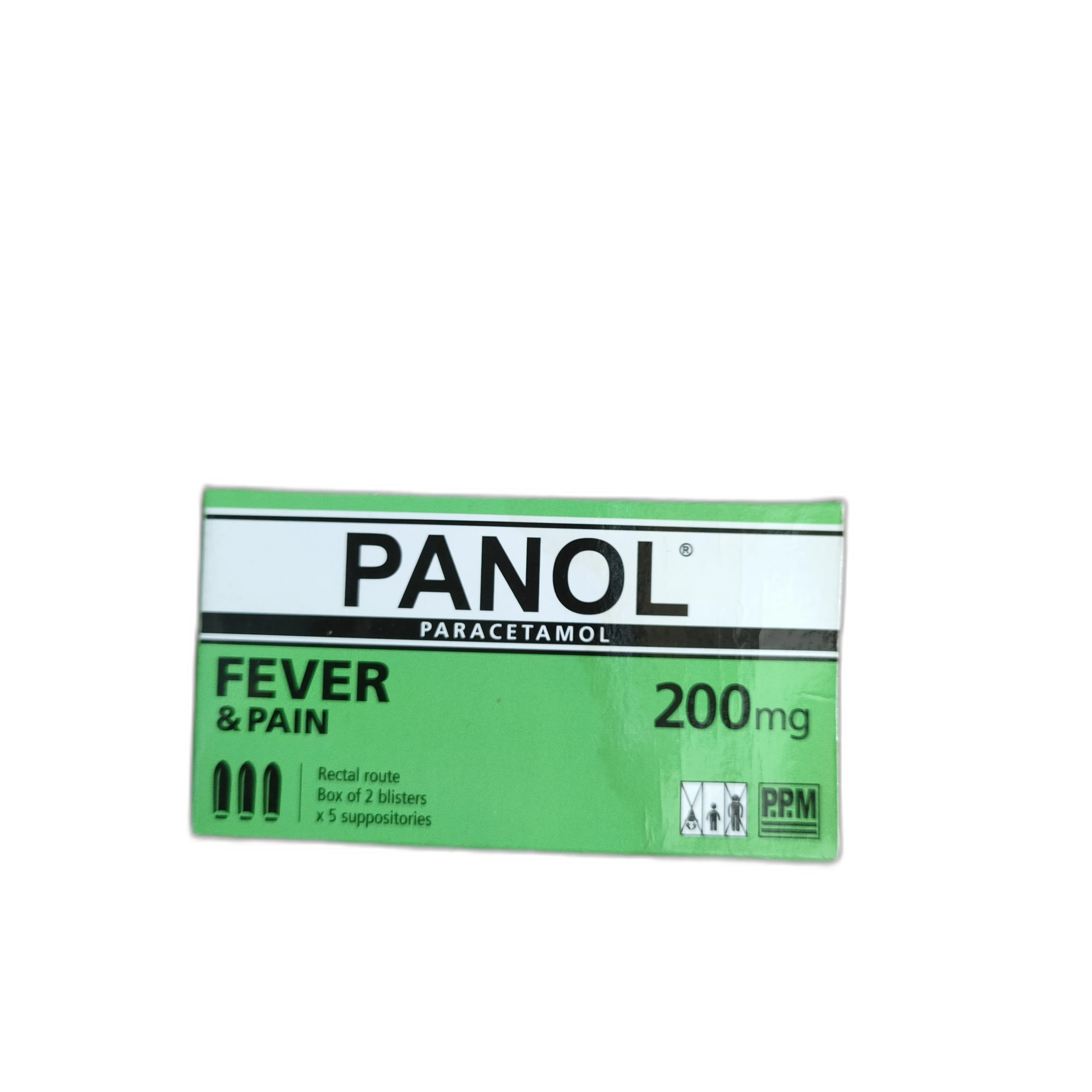 Panol Fever & Pain — available at pharmacies in Cambodia on PharmKulen
