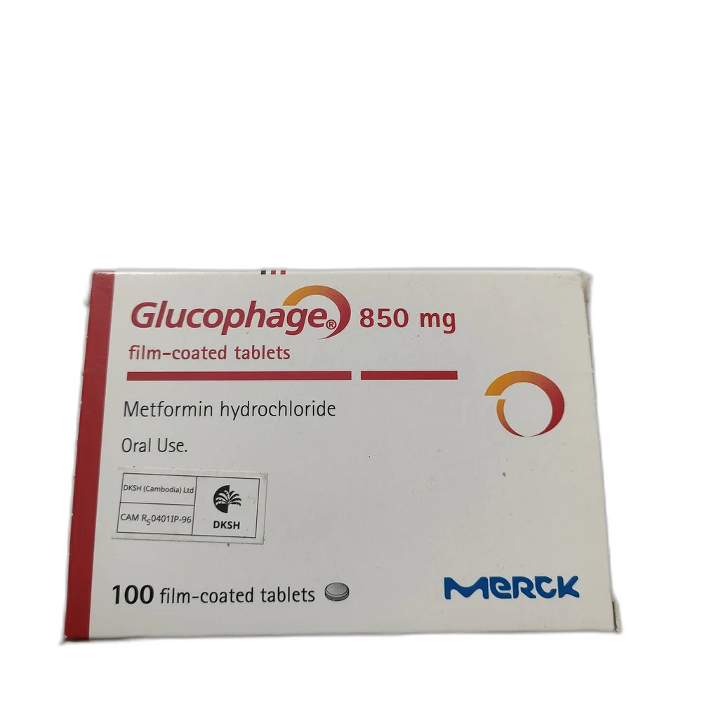 Glucophage — available at pharmacies in Cambodia on PharmKulen