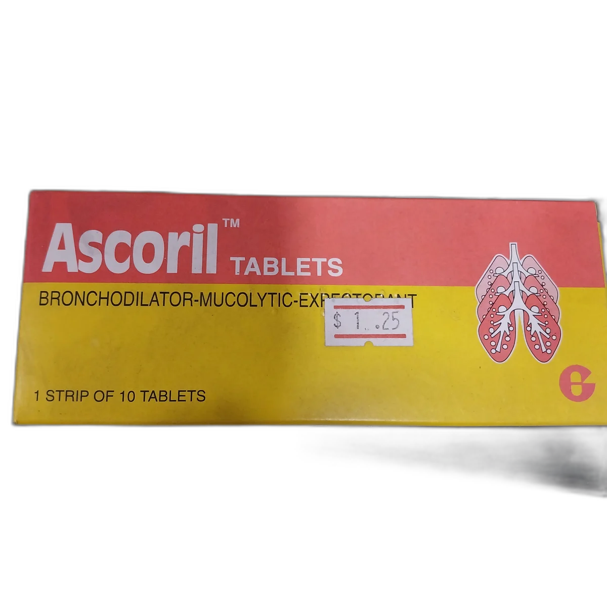 Ascoril Tablets — available at pharmacies in Cambodia on PharmKulen