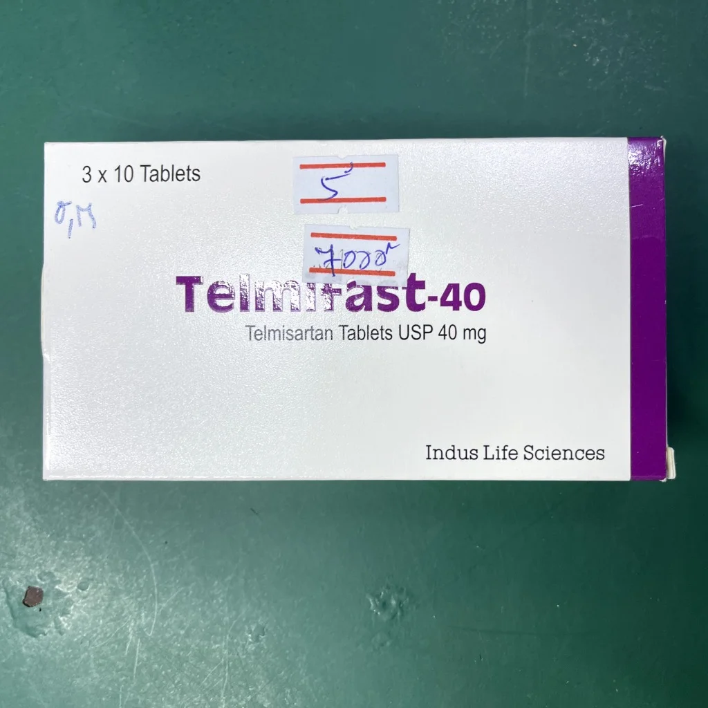 Telmifast-40 — available at pharmacies in Cambodia on PharmKulen