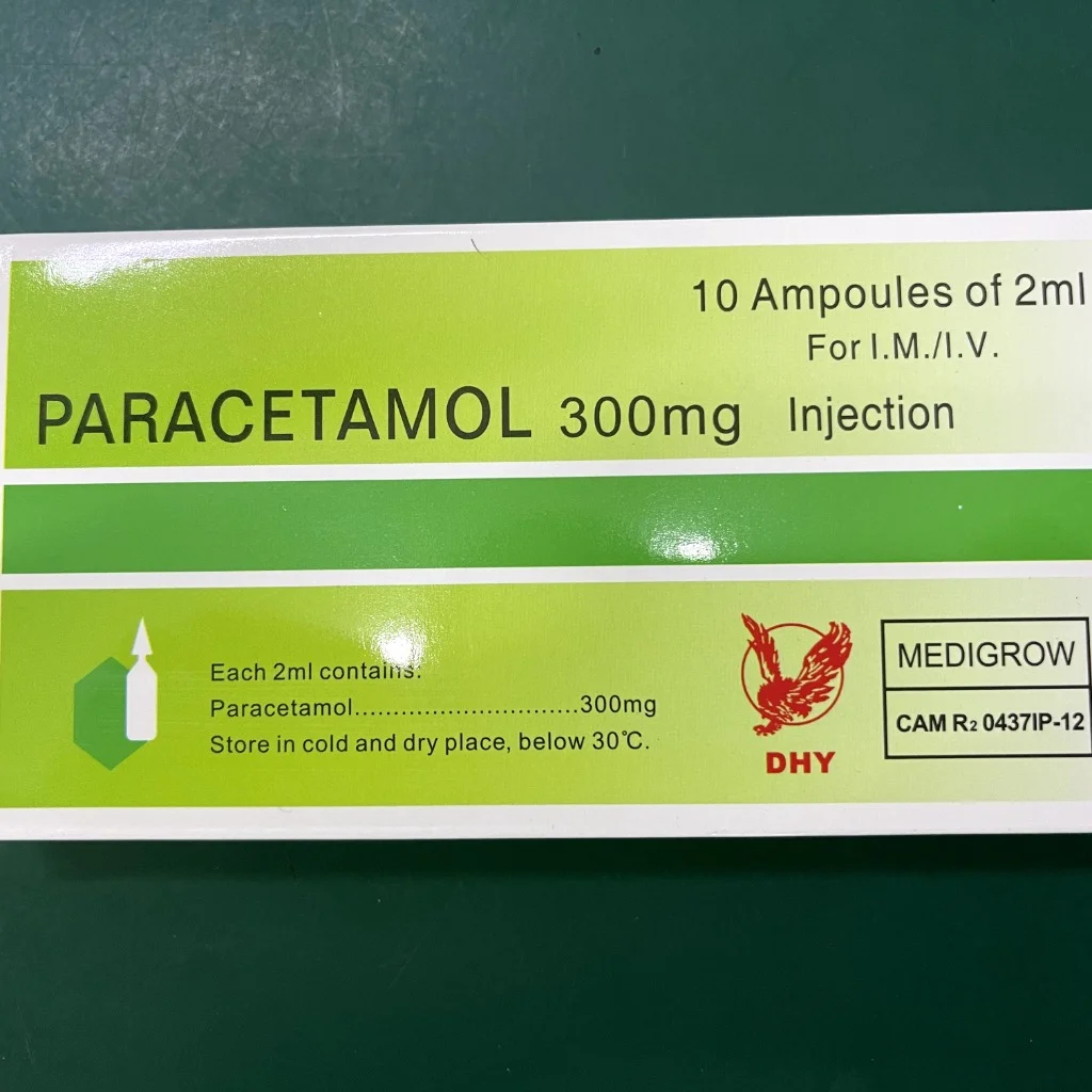 Paracetamol — available at pharmacies in Cambodia on PharmKulen