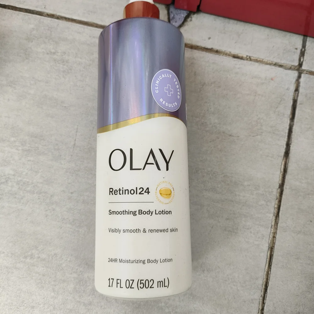 Olay Retinol24 Smoothing Body Lotion — available at pharmacies in Cambodia on PharmKulen