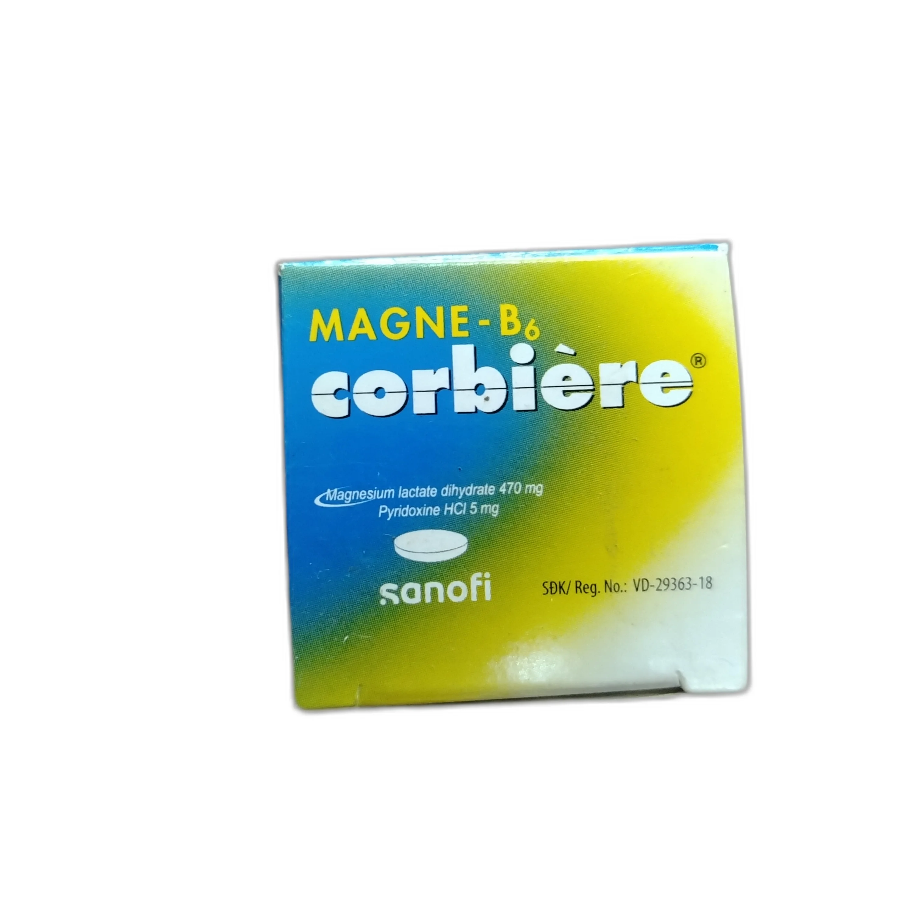 Magne-B6 Corbiere — available at pharmacies in Cambodia on PharmKulen