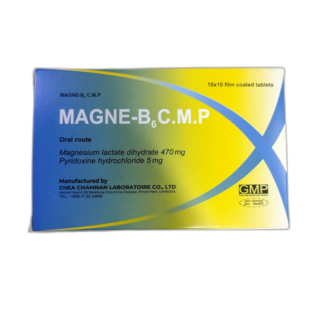 Magne-B6 C.M.P — available at pharmacies in Cambodia on PharmKulen