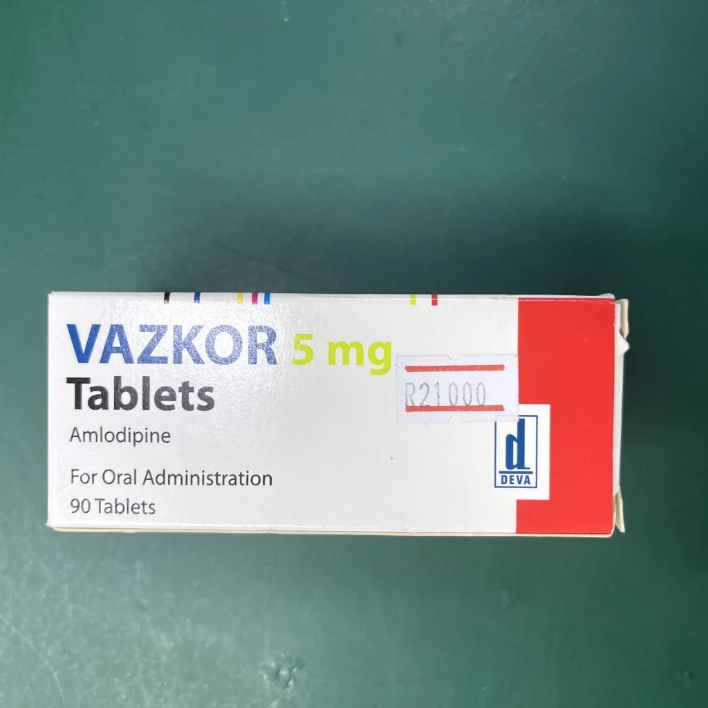 Vazkor 5mg — available at pharmacies in Cambodia on PharmKulen