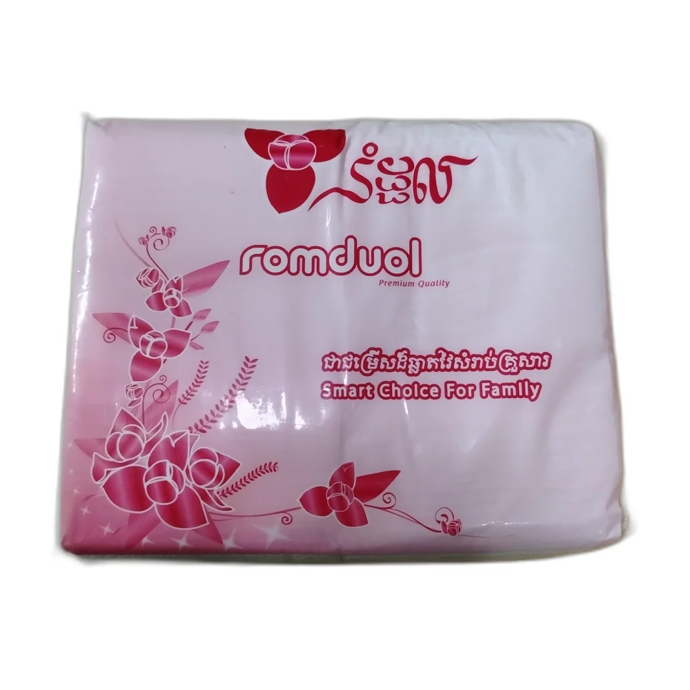 Romduol Facial Tissue — available at pharmacies in Cambodia on PharmKulen