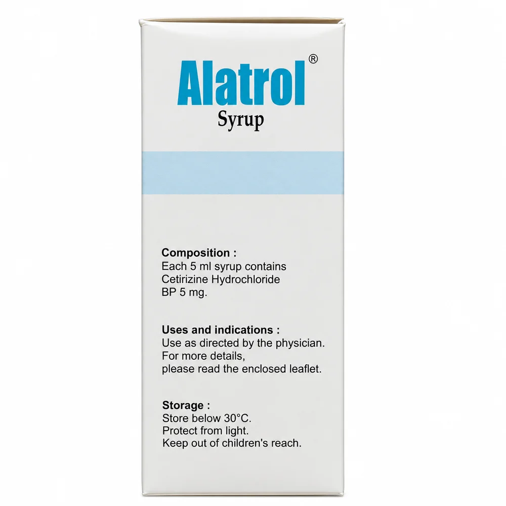 Alatrol Syrup — available at pharmacies in Cambodia on PharmKulen