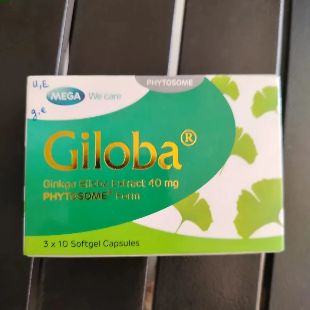 Giloba — available at pharmacies in Cambodia on PharmKulen