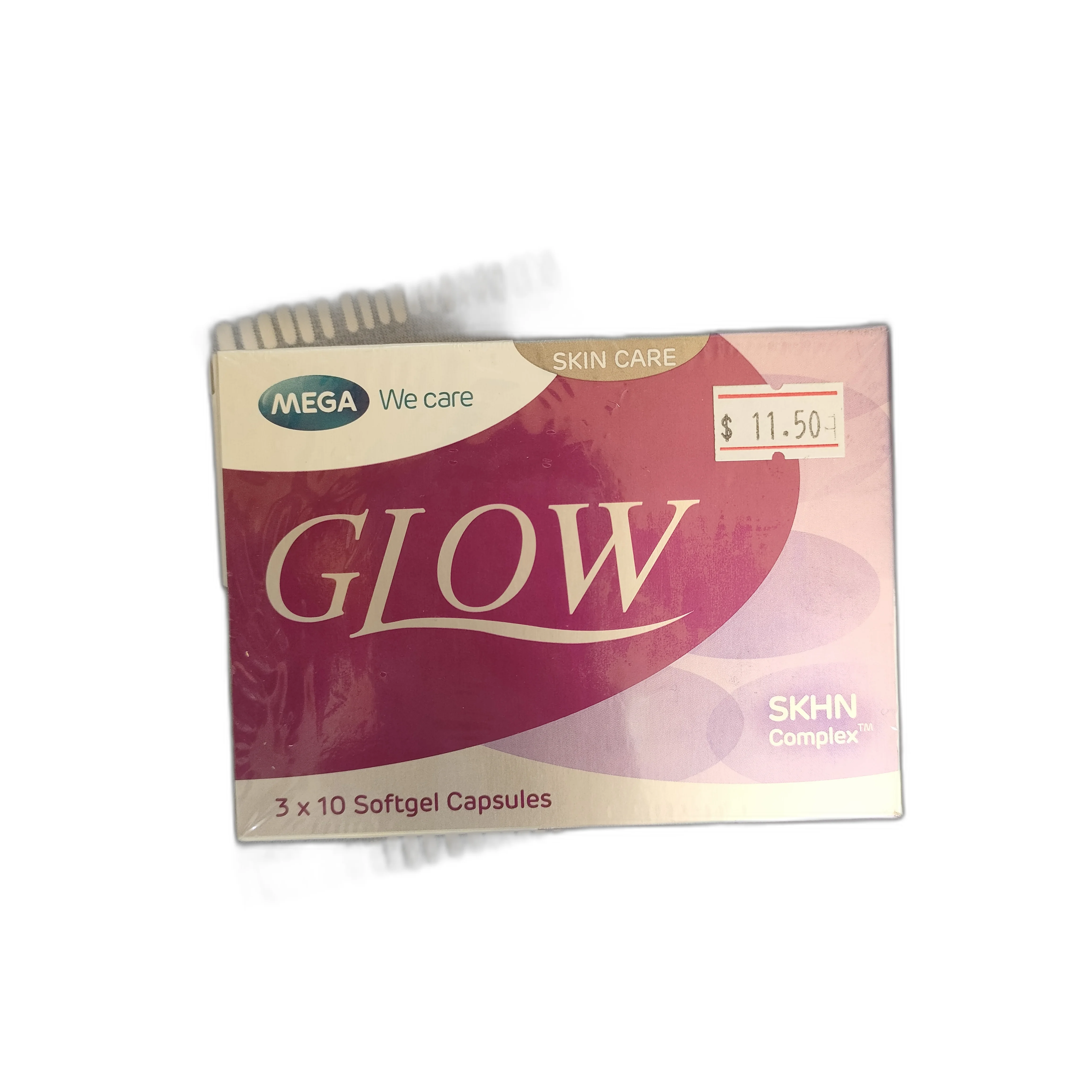 Glow Collagen — available at pharmacies in Cambodia on PharmKulen