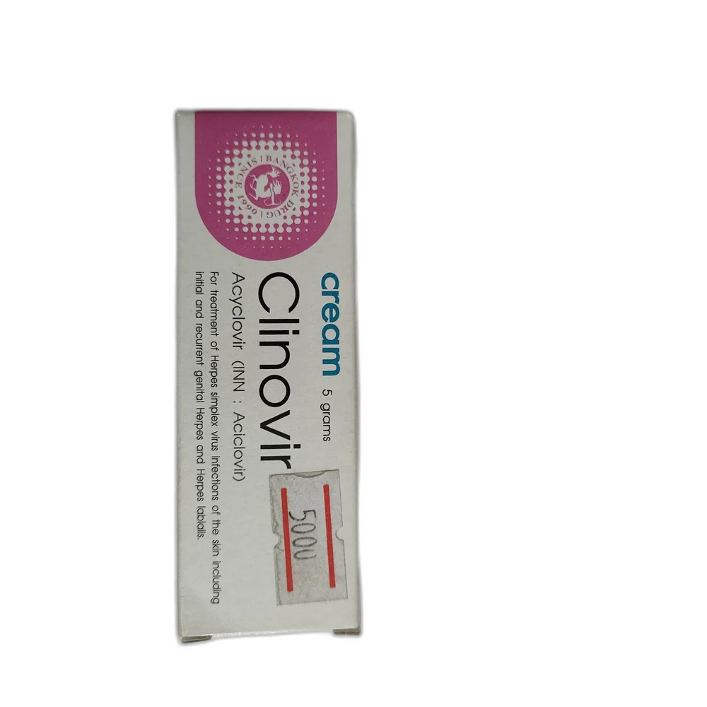 Clinovir — available at pharmacies in Cambodia on PharmKulen