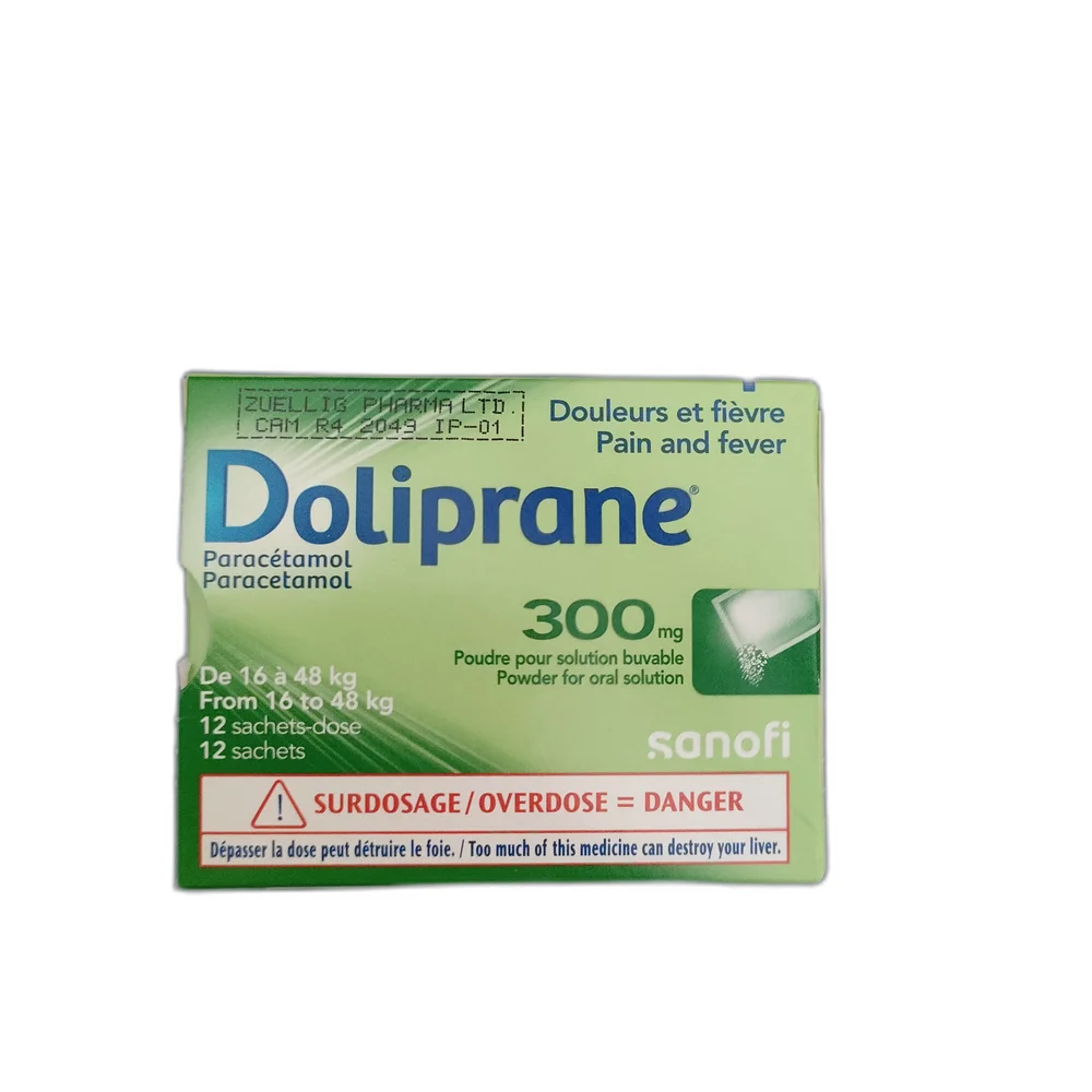 Doliprane — available at pharmacies in Cambodia on PharmKulen