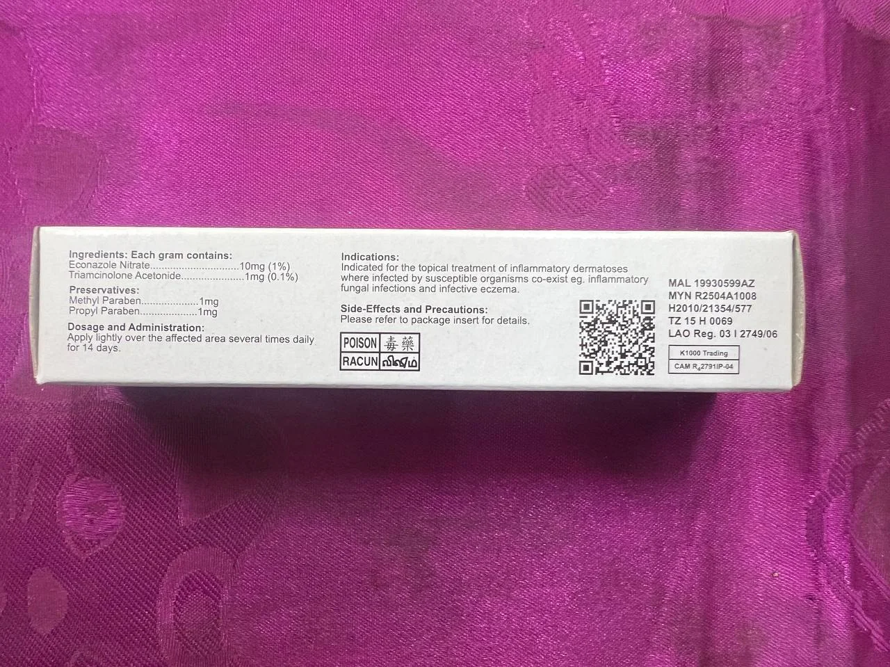 Bioplaceton — available at pharmacies in Cambodia on PharmKulen