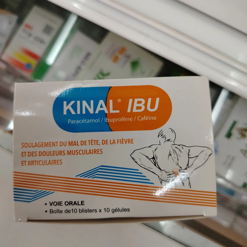 Kinal IBU — available at pharmacies in Cambodia on PharmKulen