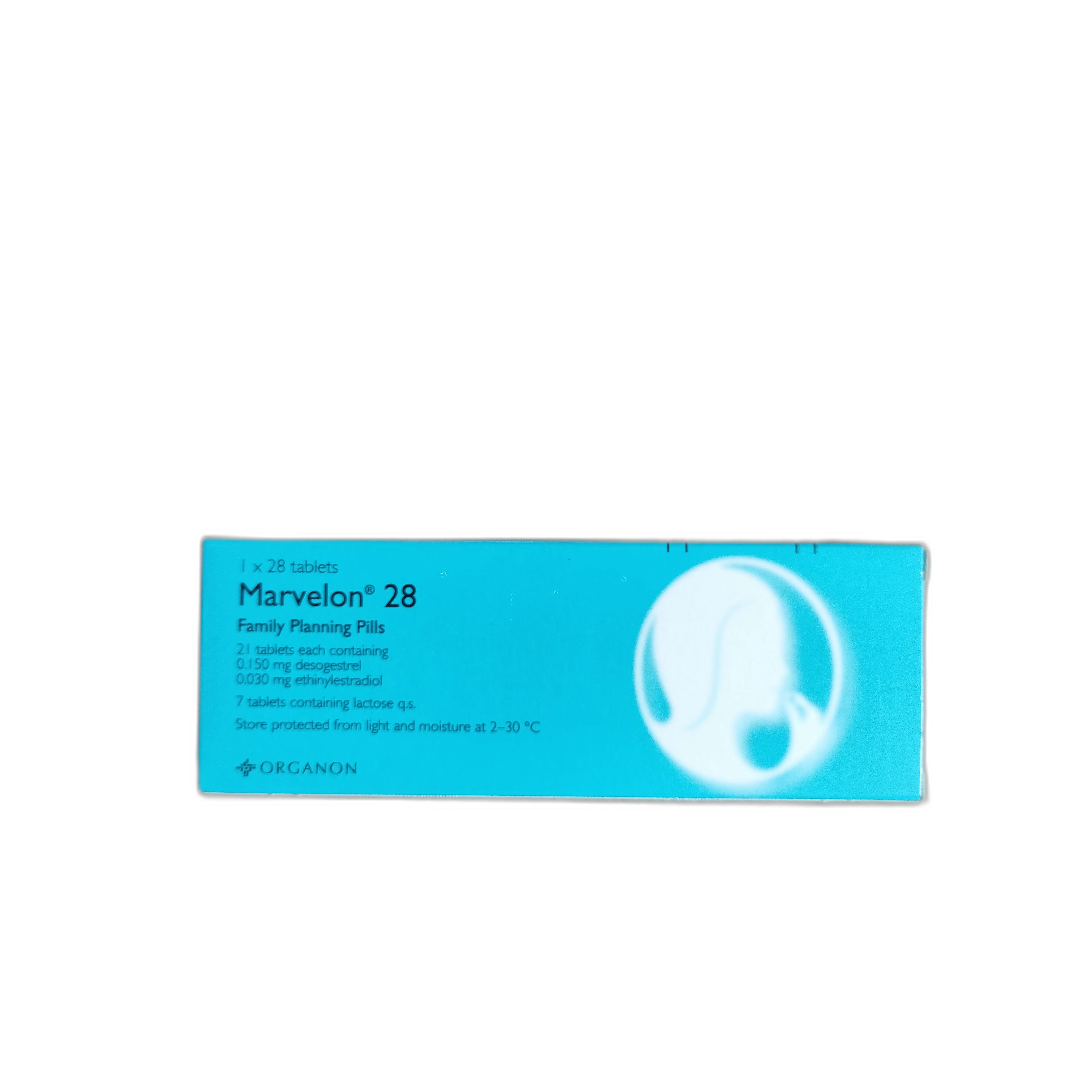 Marvelon 28 — available at pharmacies in Cambodia on PharmKulen