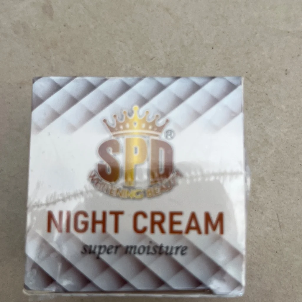 SPD night cream — available at pharmacies in Cambodia on PharmKulen