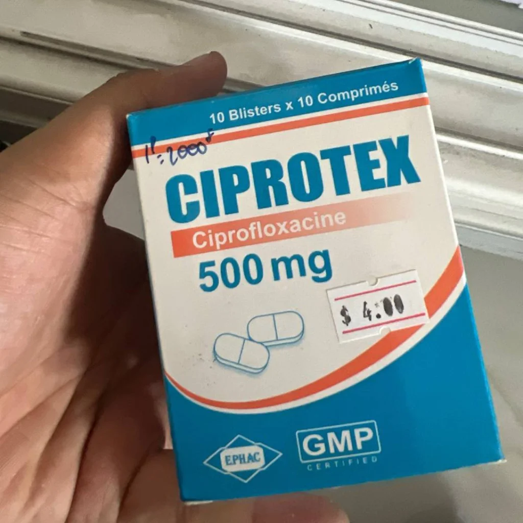 CIPROTEX — available at pharmacies in Cambodia on PharmKulen