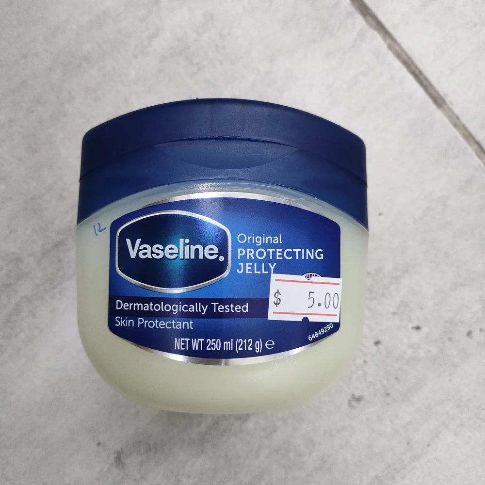Vaseline Original Protecting Petroleum Jelly (250ml) — available at pharmacies in Cambodia on PharmKulen