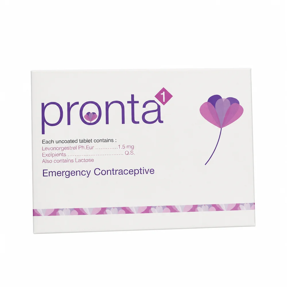 Pronta — available at pharmacies in Cambodia on PharmKulen