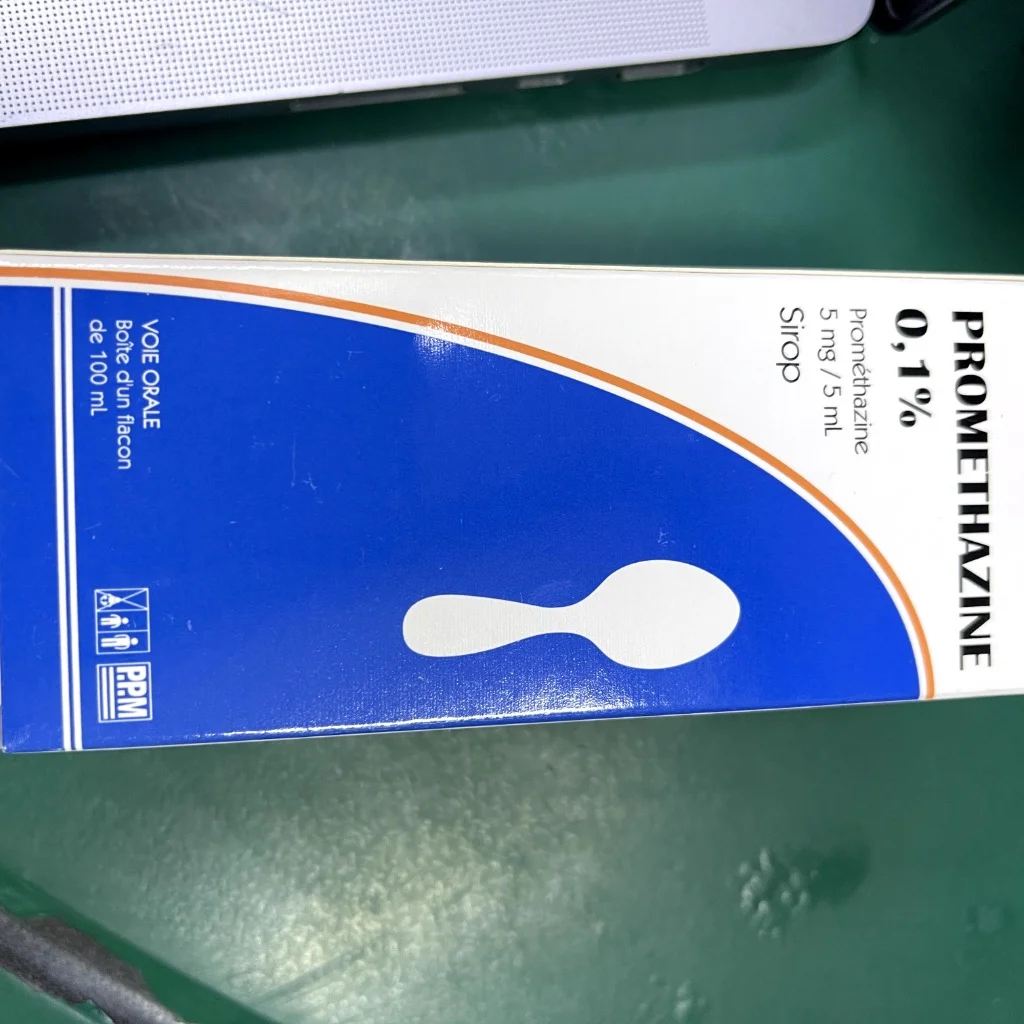Promethazine 0.1% — available at pharmacies in Cambodia on PharmKulen