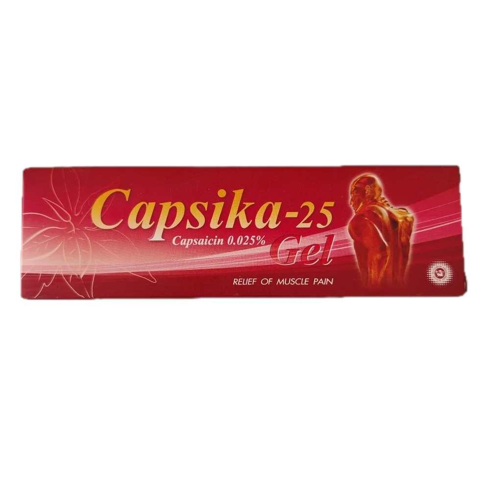 Capsika-25 Gel — available at pharmacies in Cambodia on PharmKulen
