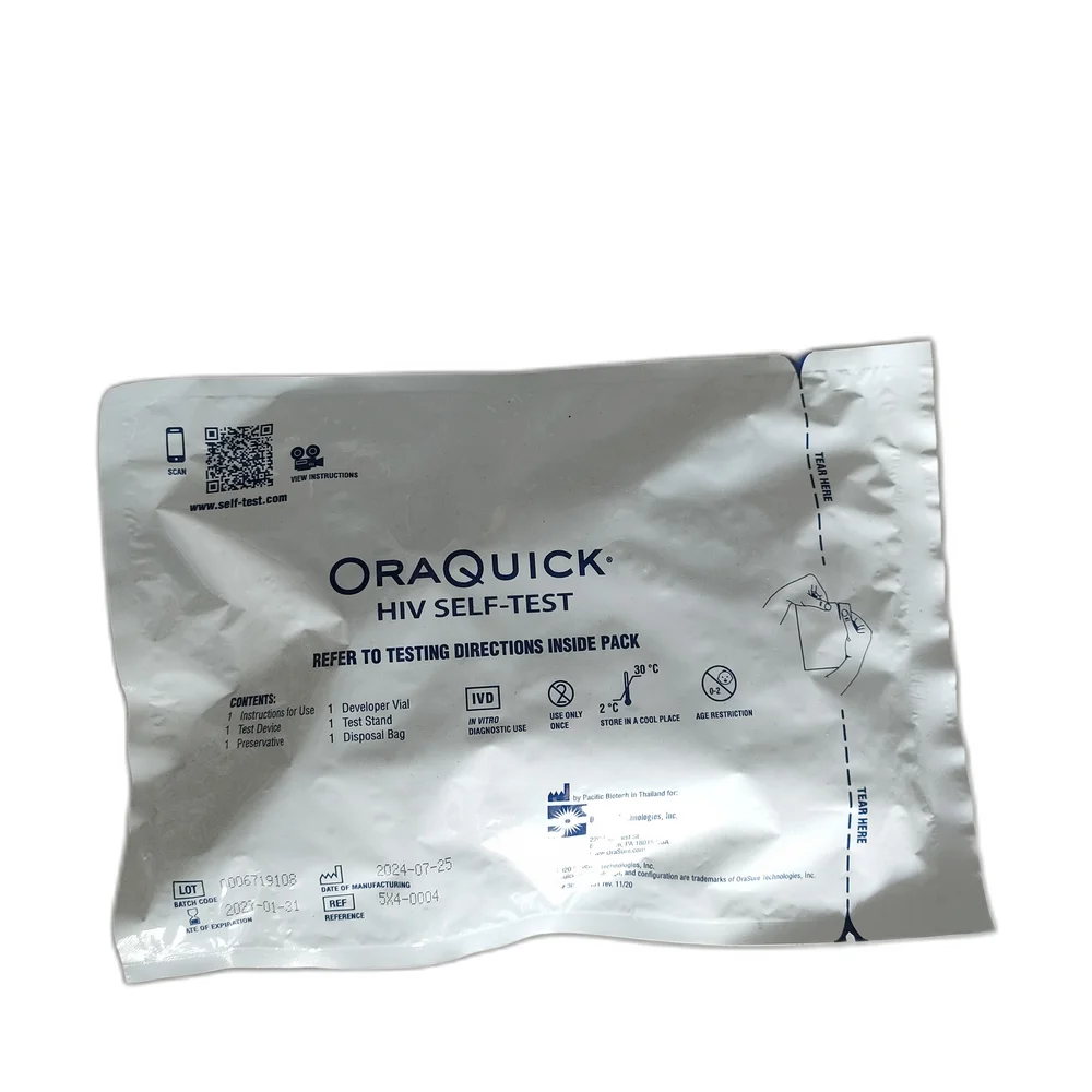 OraQuick HIV Self-Test — available at pharmacies in Cambodia on PharmKulen