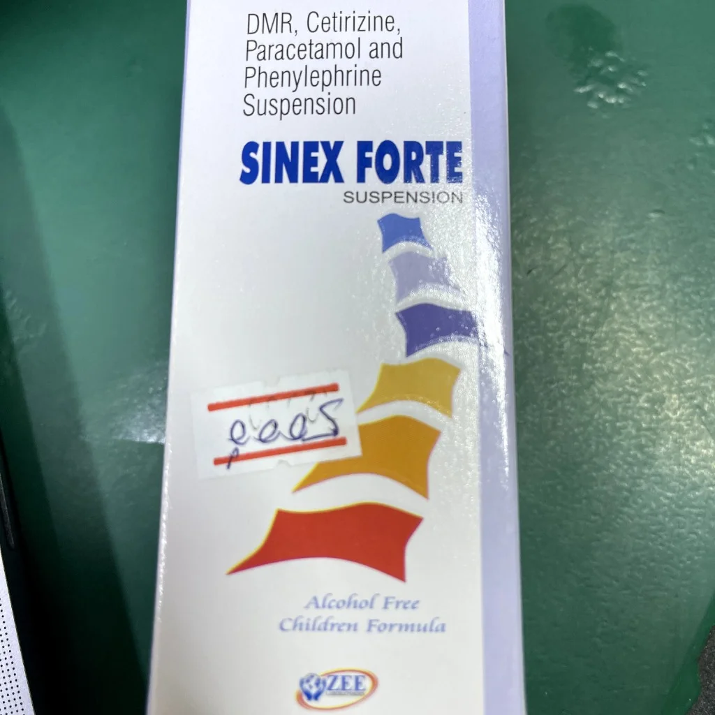 Sinex Forte β available at pharmacies in Cambodia on PharmKulen