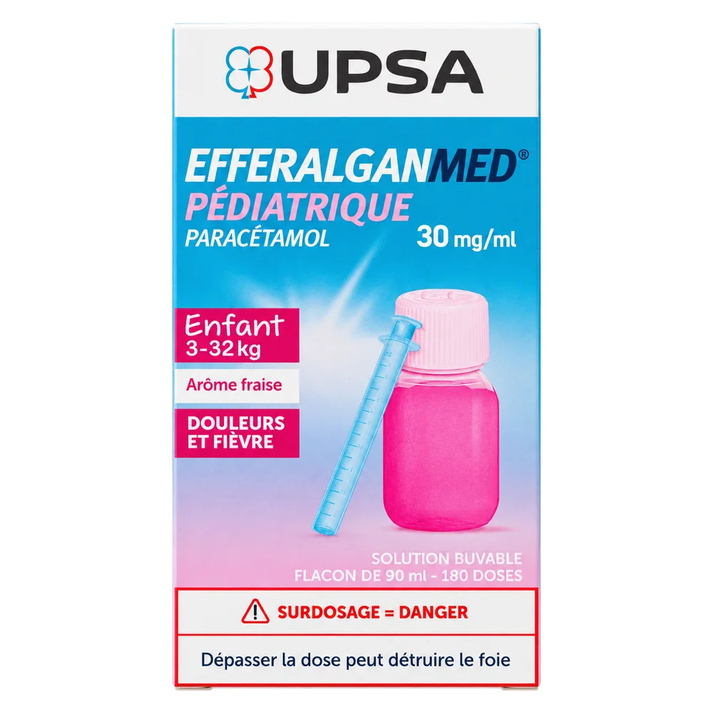 EfferalganMed Pédiatrique — available at pharmacies in Cambodia on PharmKulen