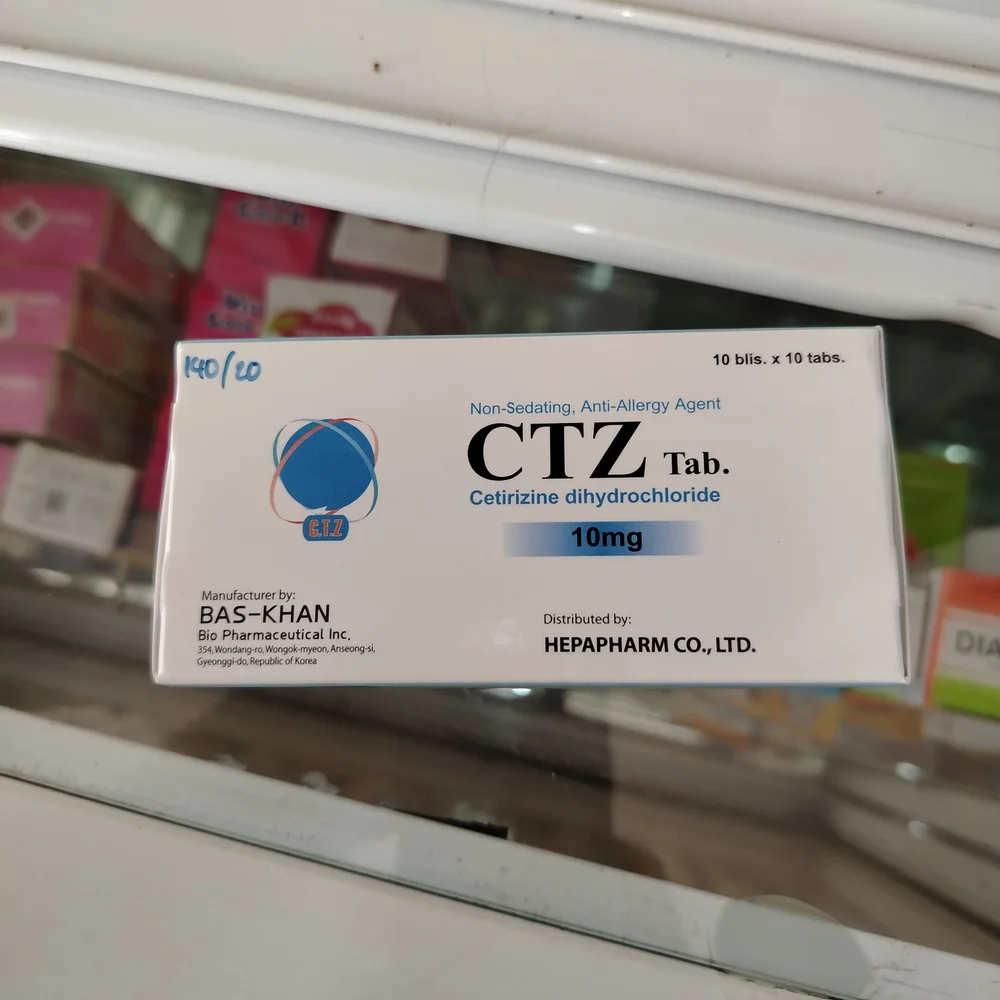 C-Tiz — available at pharmacies in Cambodia on PharmKulen