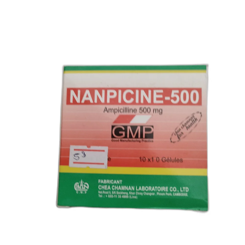 Nanpicine-500 — available at pharmacies in Cambodia on PharmKulen
