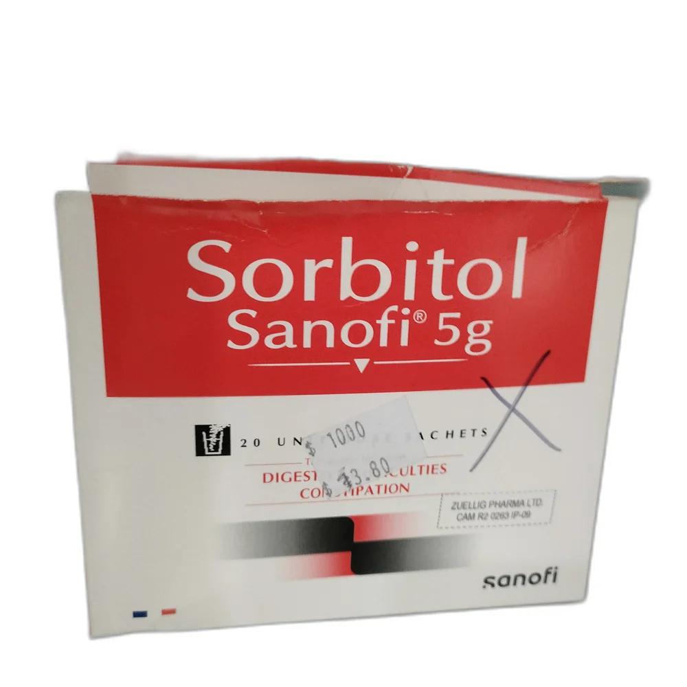 Sorbitol Sanofi — available at pharmacies in Cambodia on PharmKulen