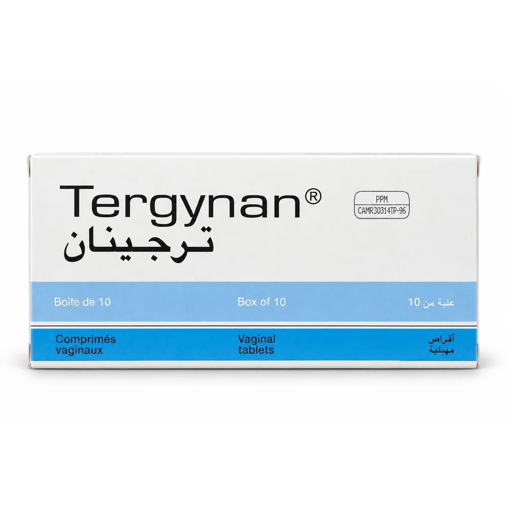 Tergynan — available at pharmacies in Cambodia on PharmKulen