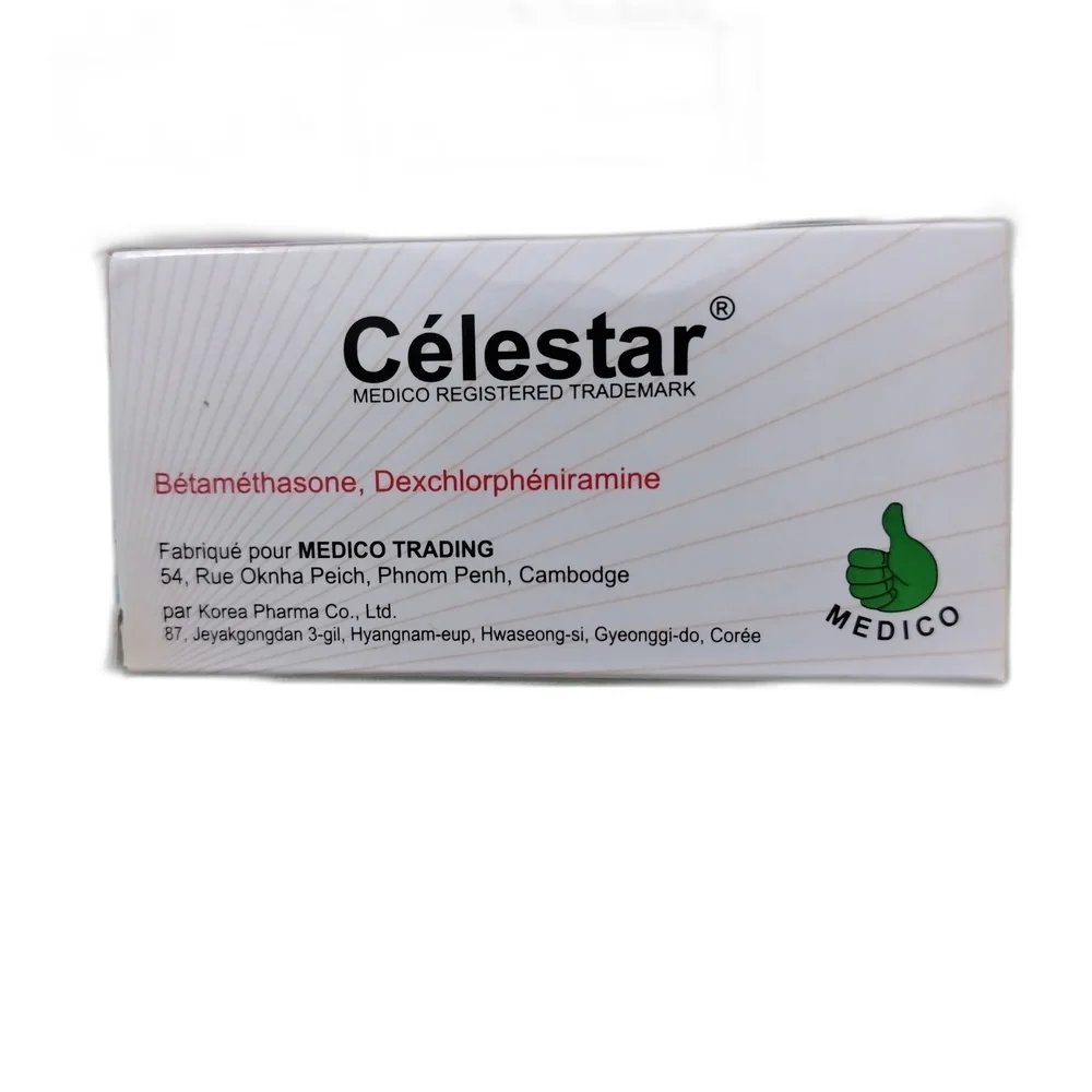 Celestar — available at pharmacies in Cambodia on PharmKulen