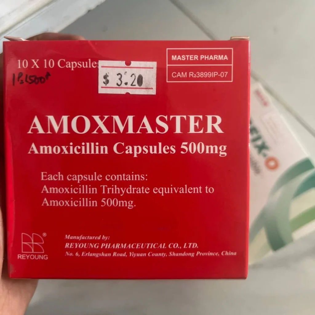 AMOXMASTER — available at pharmacies in Cambodia on PharmKulen