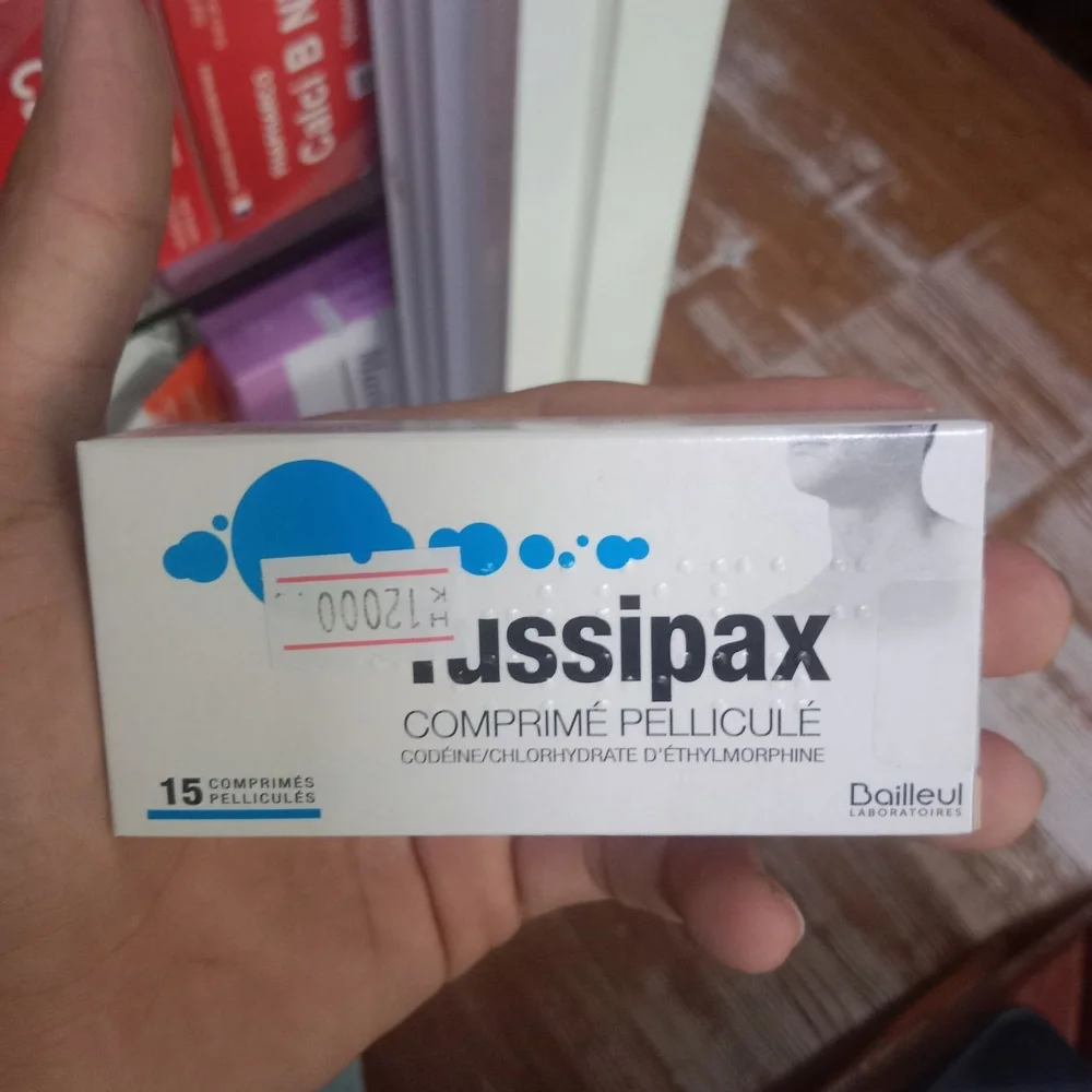 Tussipax — available at pharmacies in Cambodia on PharmKulen