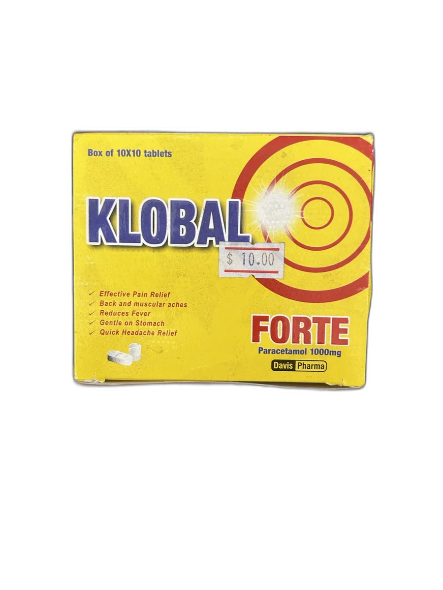 Klobal Forte 1000mg — available at pharmacies in Cambodia on PharmKulen