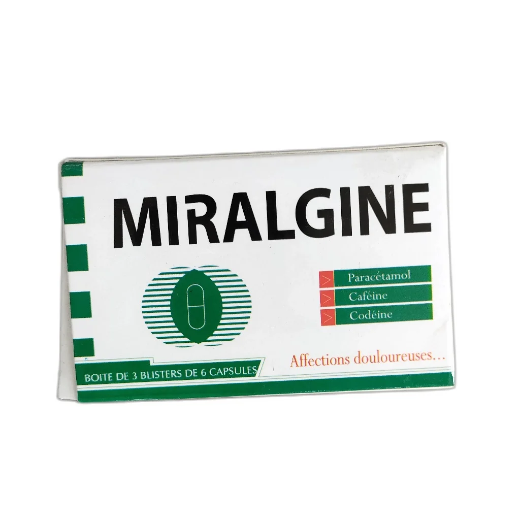 Miralgine — available at pharmacies in Cambodia on PharmKulen